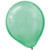 Balloon 30cm Inflated Hi-Float Pearl Festive Green Latex Each