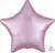 Balloon Foil 48cm Inflated Shape Pastel Pink Luxe Star