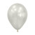 Balloon 30cm Inflated Hi-Float Silk Oyster White Latex