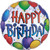 Balloon Foil 43cm Happy Birthday Balloon Fun