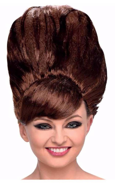 Wig Giant Beehive Brown