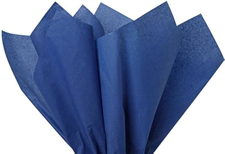 Paper Tissue Royal Blue 50cm x 75cm 5pk