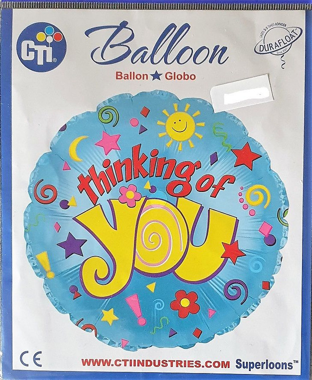 Balloon Foil 43cm Thinking Of