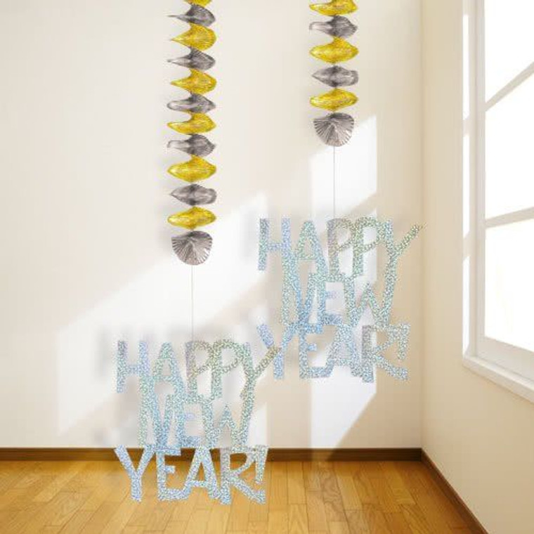 String New Year Prismatic 2pk