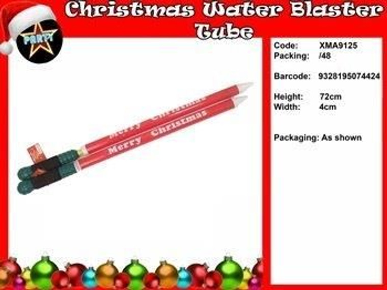 Game Water Blaster Tube Xmas
