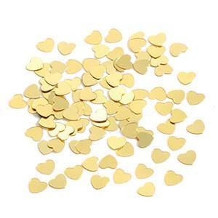 Scatter Heart Small Gold