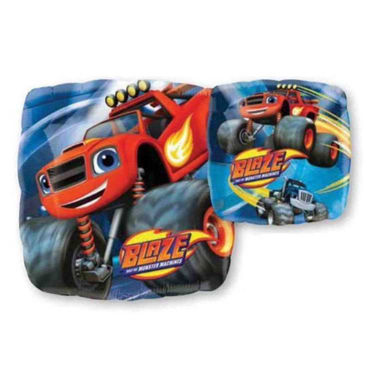 Balloon Foil 43cm Inflated Blaze Monster Machines