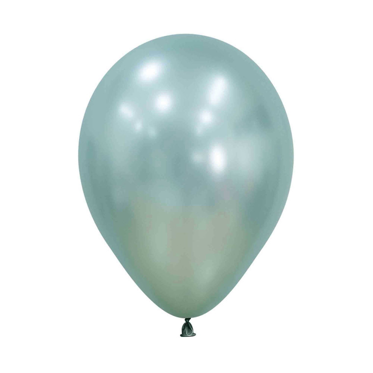 Balloon 30cm Silk Cool Mint Reflex Latex Each