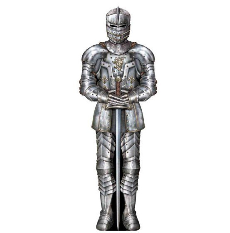 Cutout Medievel Suit Of Armor