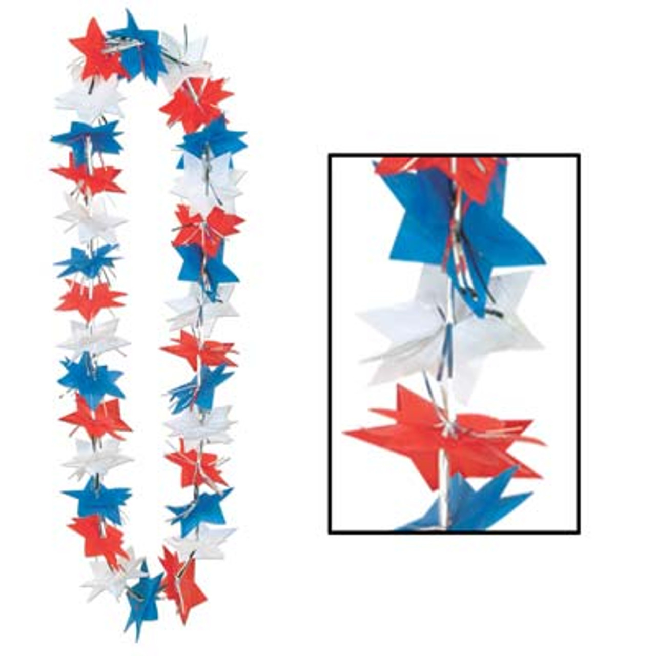 Beistle Patriotic Tablecover, Red/White/Blue, 54 x 108