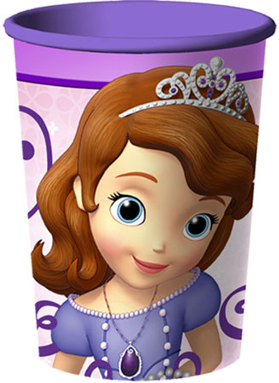 Disney Princess Plastic 16oz Cups, 8 Count