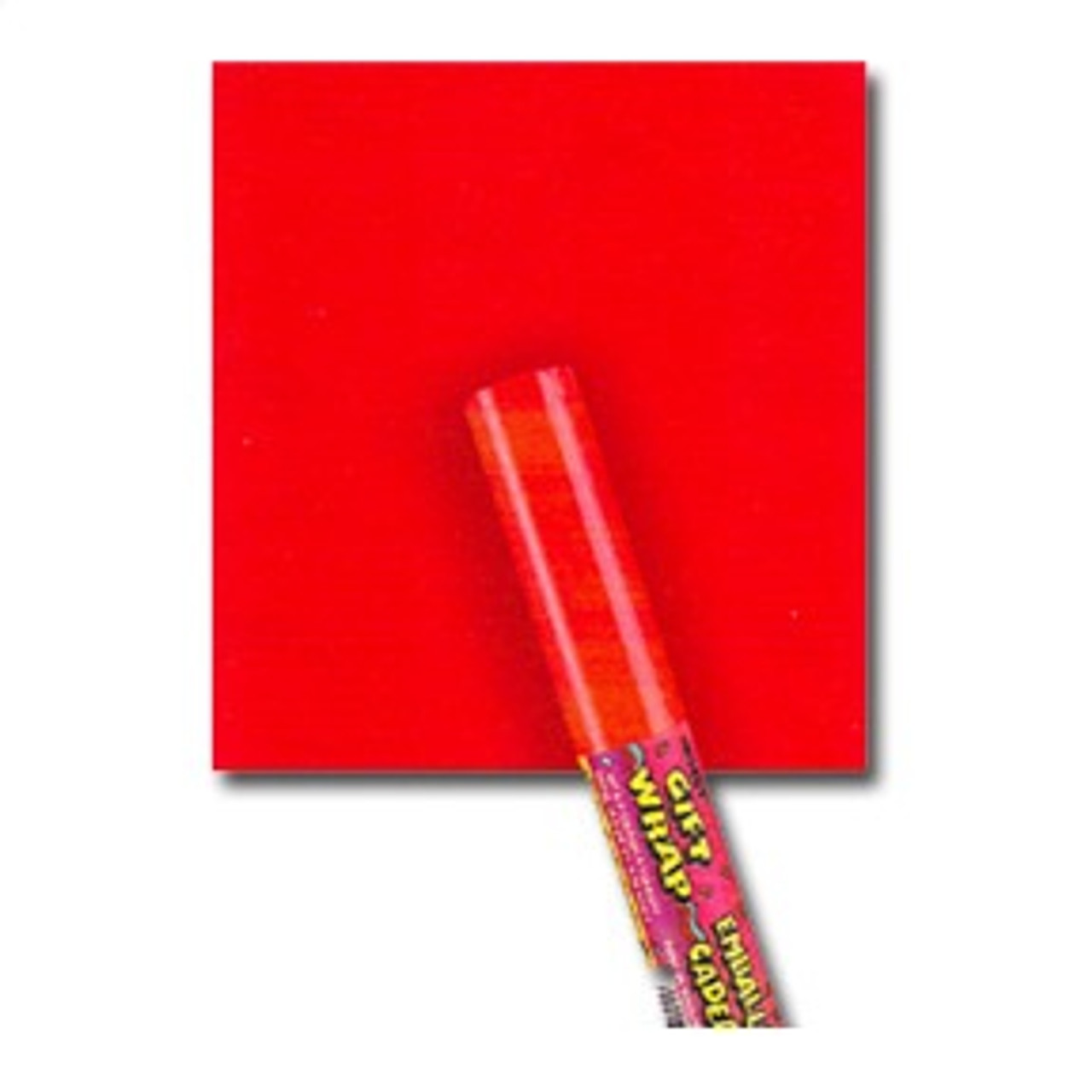 Solid Gift Wrap 30x5' Roll Ruby Red