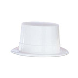 White Plastic Top Hat