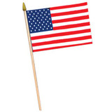 American Flag - Rayon, 11" x 18"