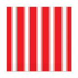 Red & White Stripes Luncheon Napkins