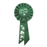 Kiss Me I'm Irish Rosette