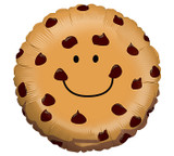 21-Inch Chocolate Chip Cookie Shaped Balloon