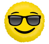18-Inch Emoji Sunglasses Balloon