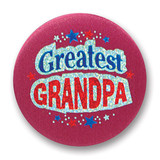 Greatest Grandpa Satin Button