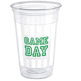 Game Day Football 8 CT 16 Oz Plastic Party Cups