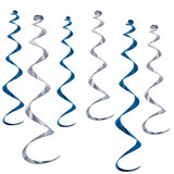 Twirly Whirlys - Assorted Blue & Silver