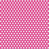 30" x 5 Ft Hot Pink Dot Giftwrap