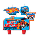 Hot Wheels Wild Racer Birthday Candle Set