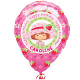 18" Strawberry Shortcake Birthday Customized Foil Balloon
