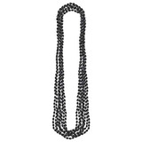 Black Metallic Bead Necklaces