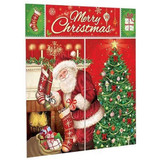 Merry Christmas Wall Vinyl Scene Setters Kit