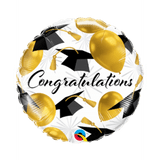 18" Congrats Gold Balloon