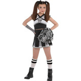 Girls Ra Ra Rebel Cheerleader Costume - Small