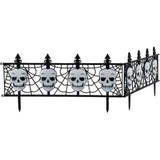 Skull Halloween Fence