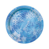 7" Snowflake Plates