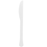 Frosty White Heavy Weight Plastic Knives