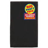 2-Ply Jet Black Paper Guest Towels