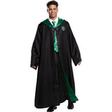 Harry Potter Slytherin Deluxe Robe Costume for Adults- Xlarge