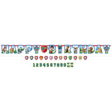 Paw Patrol Jumbo Add-an-Age Happy Birthday Letter Paper Banner