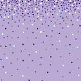 Purple Scatter Dot Gift Wrap