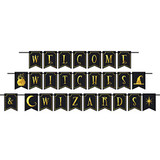 Welcome Witches & Wizards Halloween Banner