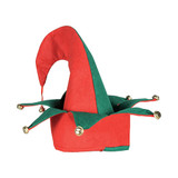 Felt Elf Hat with Bells