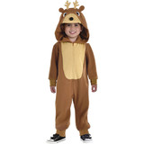 Toddler Brown Reindeer Zipster