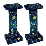 Starry Night 3-D Short Column Props