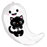 Ghost & Kitty Cuties Foil Balloon - 19"