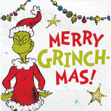 The Grinch Beverage Paper Napkins