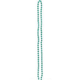 30" Metallic Green Bead Necklace
