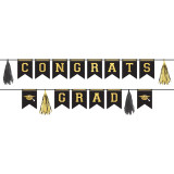 Graduation Pennant Banner with Foil