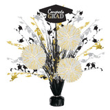 18" Grad Tinsel Burst Centerpiece