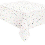 Dot Star Plastic Table Cover