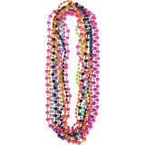 30" Multicolor 80s Bead Necklaces